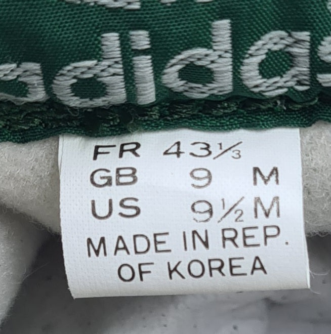 *NEW* Vintage 1991 Adidas Marathon TR 2 Green UK 9 / EUR 43 1/3