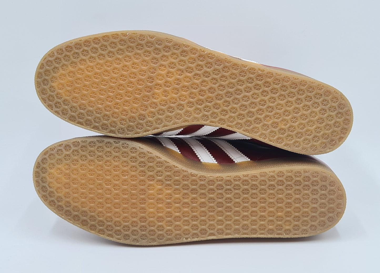 *WIE NEU* 2022 Adidas Gazelle Leder Rot Gr. UK 11,5 / EUR 46 2/3