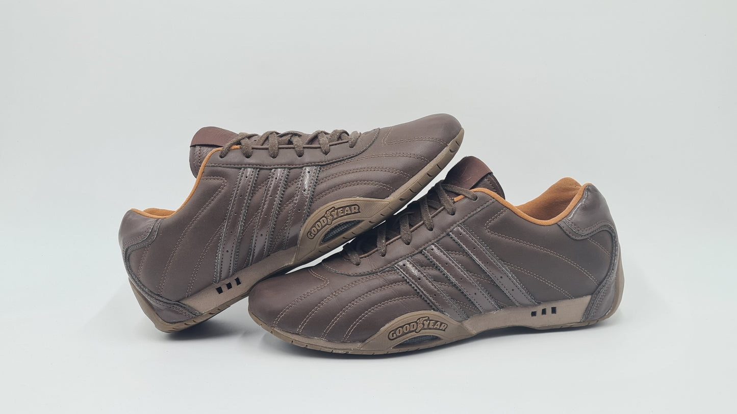 *FAST WIE NEU* 2012 Adidas Adi Racer Low Good Year Braun Gr. UK 9 / EUR 43 1/3