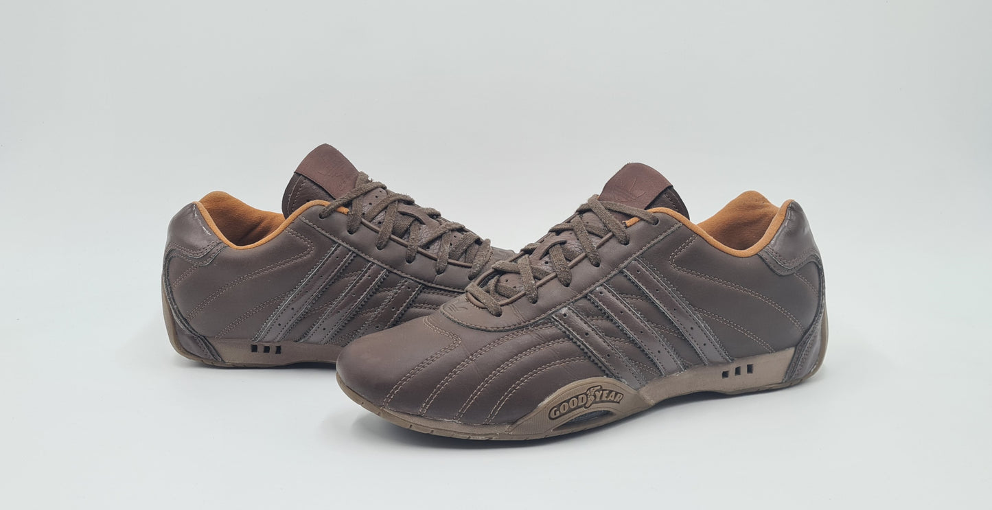 *FAST WIE NEU* 2012 Adidas Adi Racer Low Good Year Braun Gr. UK 9 / EUR 43 1/3