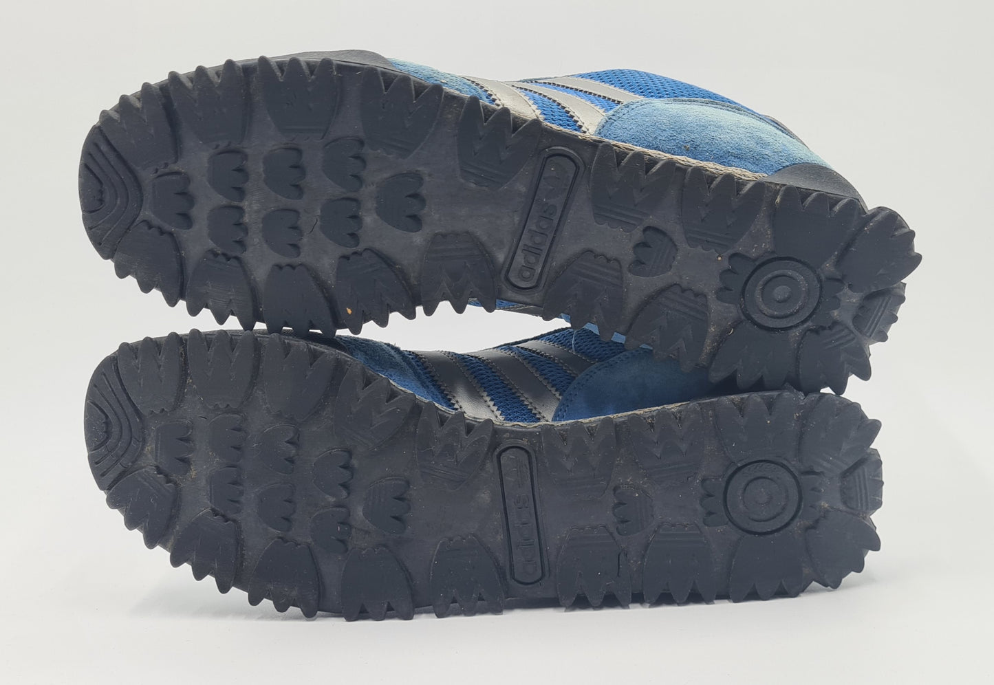 2009 Adidas Marathon TR Retro Blue-Silver UK 10.5 / EUR 45 1/3