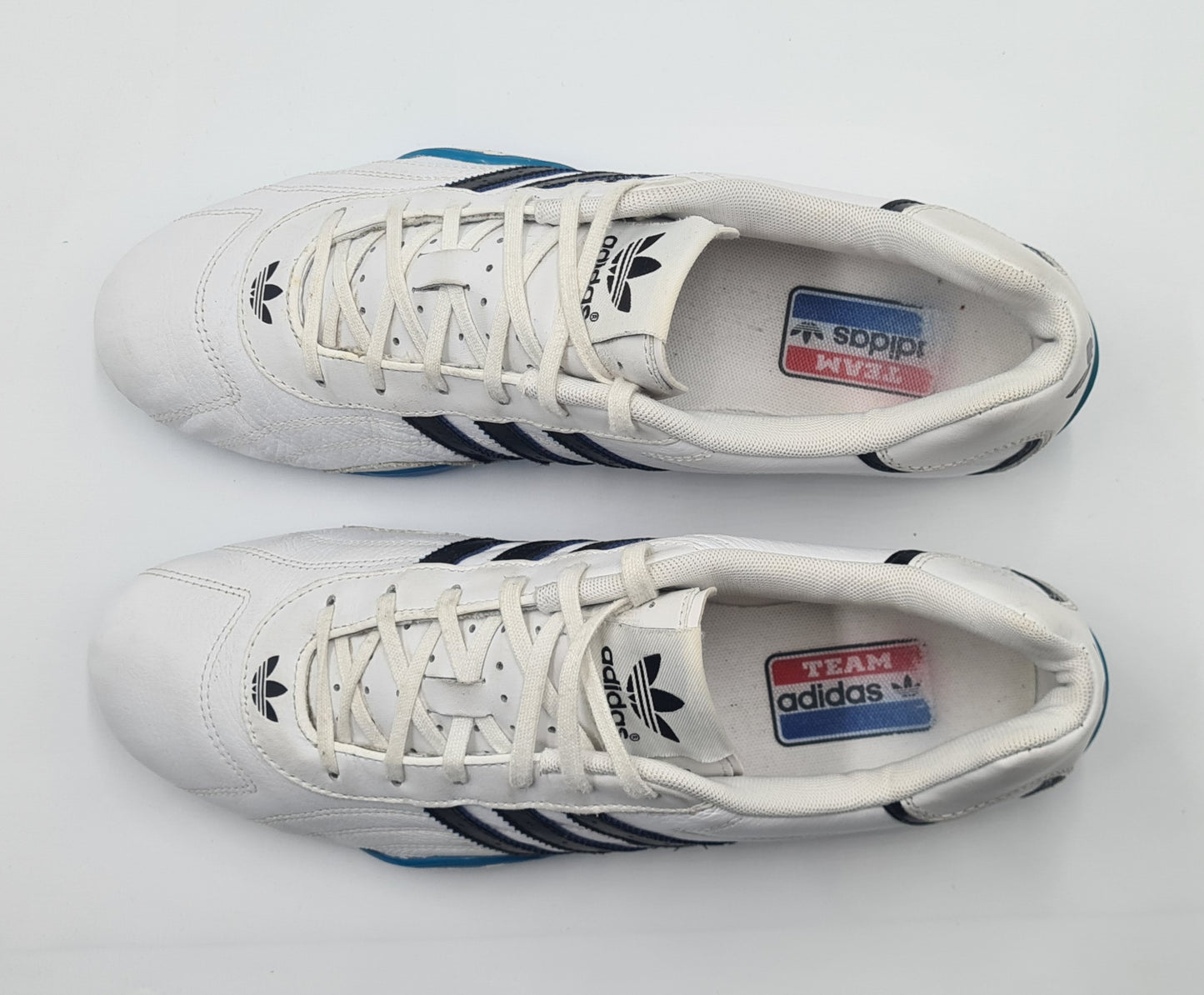 *TOP* 2006 Adidas Adi Racer Low Good Year Weiß-Blau Gr. UK 9,5 / EUR 44