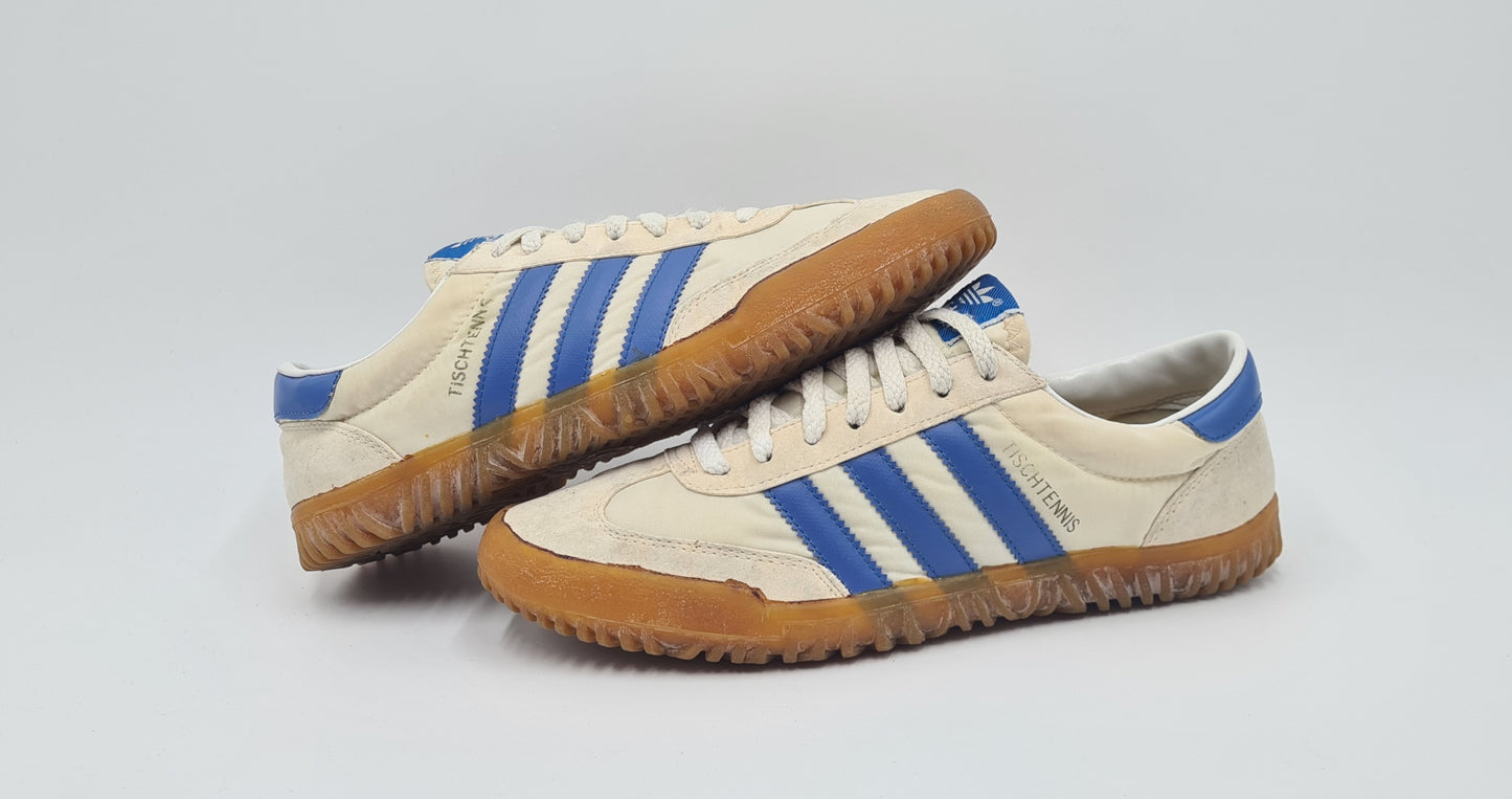 *Guter Zustand* Vintage 1987 Adidas Tischtennis UK 7 / 8 / EUR 40/41