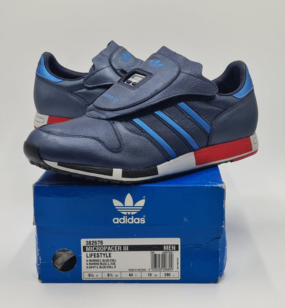 *NEU* Vintage 2002 Adidas Micropacer 3 Retro Blau Gr. UK 9,5 / EUR 44