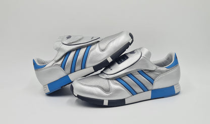 *NEU* Vintage 2005 Adidas Micropacer 3 Retro Silber Gr. UK 9,5 / EUR 44