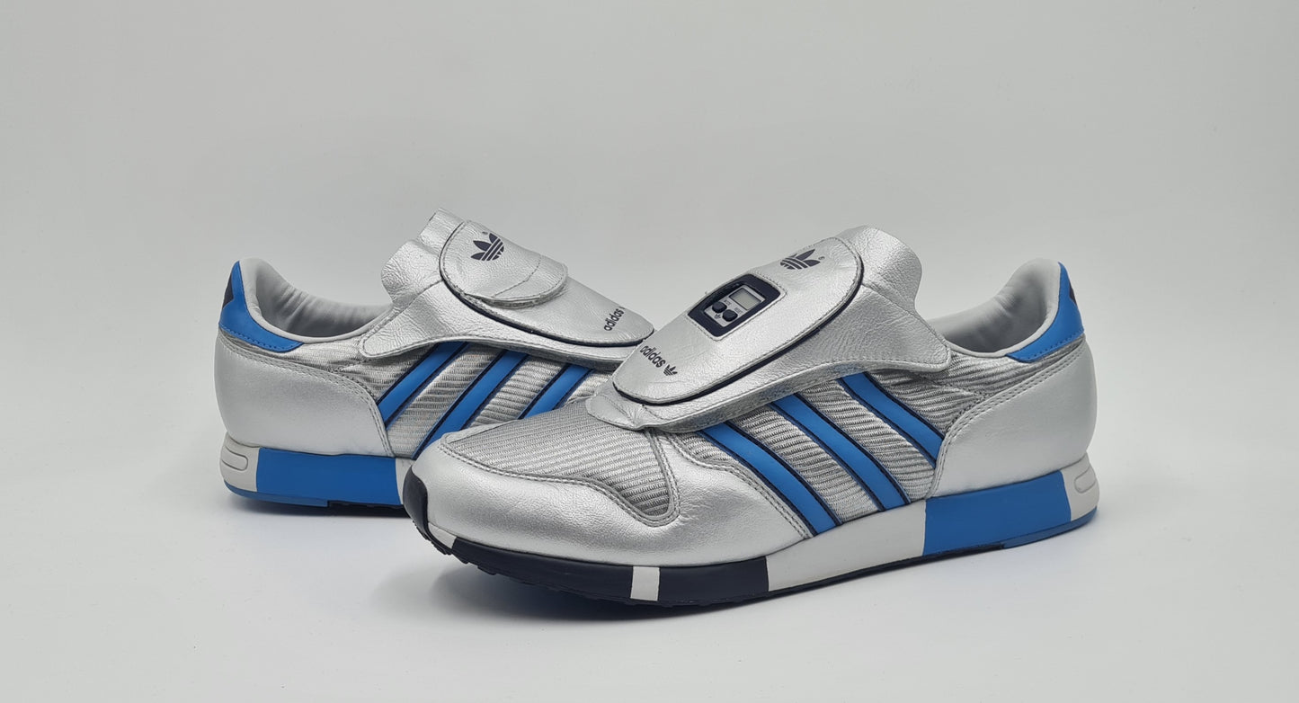 *NEU* Vintage 2005 Adidas Micropacer 3 Retro Silber Gr. UK 9,5 / EUR 44