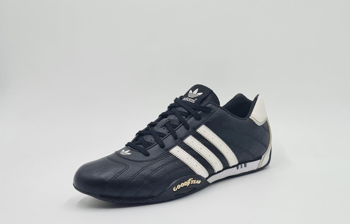 *LIKE NEW* 2011 Adidas Adi Racer Low Goodyear Black UK 10 / EUR 44 2/3