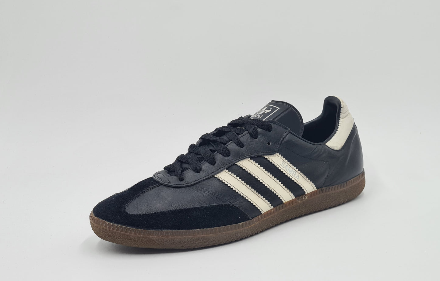 *Guter Zustand* Vintage 1980er Adidas Samba West Germany UK 8,5 / EUR 42 2/3