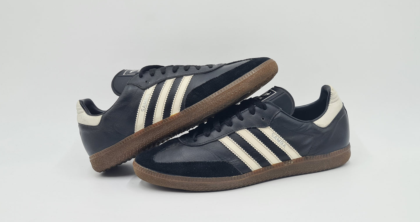 *Guter Zustand* Vintage 1980er Adidas Samba West Germany UK 8,5 / EUR 42 2/3