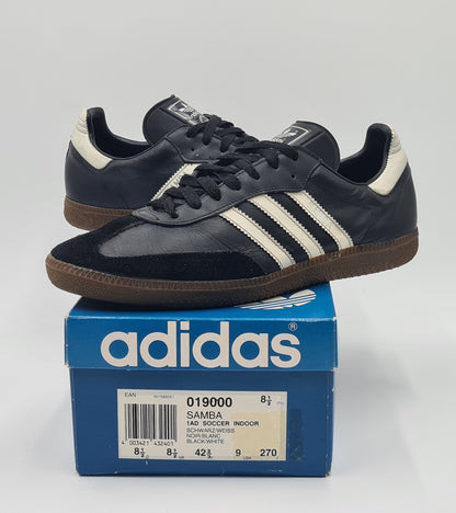 *Guter Zustand* Vintage 1980er Adidas Samba West Germany UK 8,5 / EUR 42 2/3