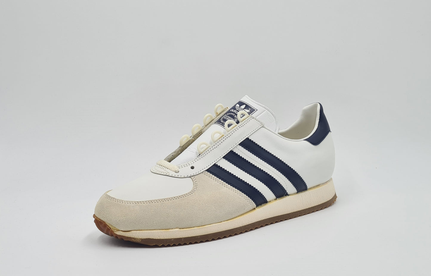 *NEU* Vintage 1980er Adidas Adimed Training Low UK 11 / EUR 46