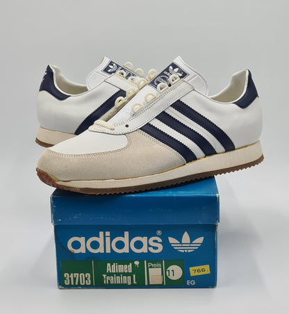 *NEU* Vintage 1980er Adidas Adimed Training Low UK 11 / EUR 46