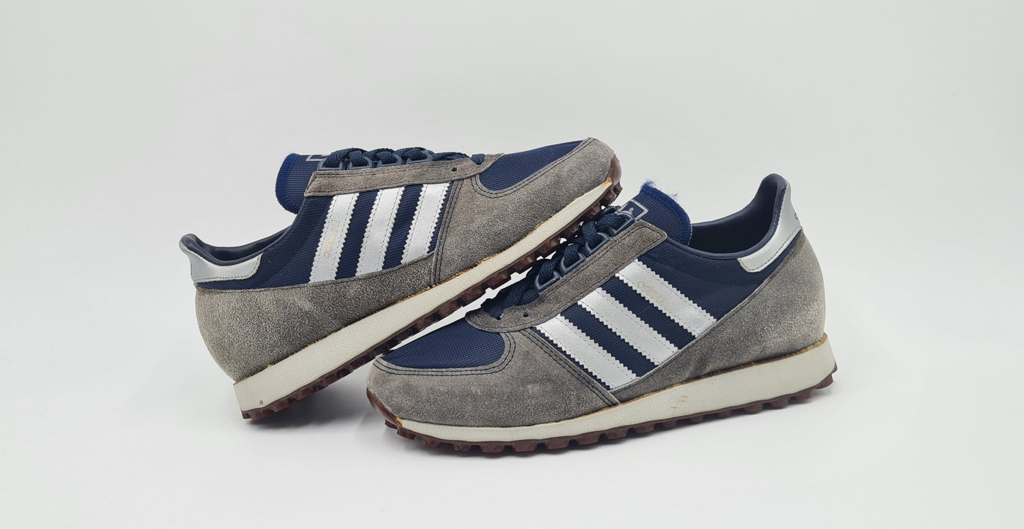 *NEU* Vintage 1980er Adidas Adimed Blau UK 6,5 / EUR 40