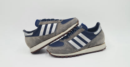 *NEU* Vintage 1980er Adidas Adimed Blau UK 6,5 / EUR 40