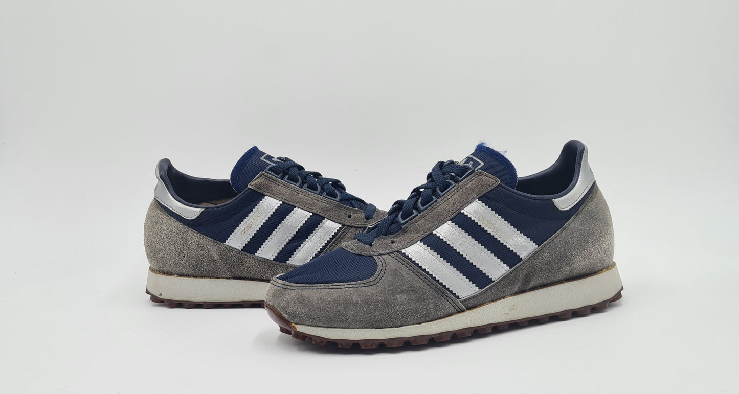 *NEU* Vintage 1980er Adidas Adimed Blau UK 6,5 / EUR 40