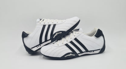 *LIKE NEW* 2013 Adidas Adi Racer Low Goodyear White UK 8.5 / EUR 42 2/3