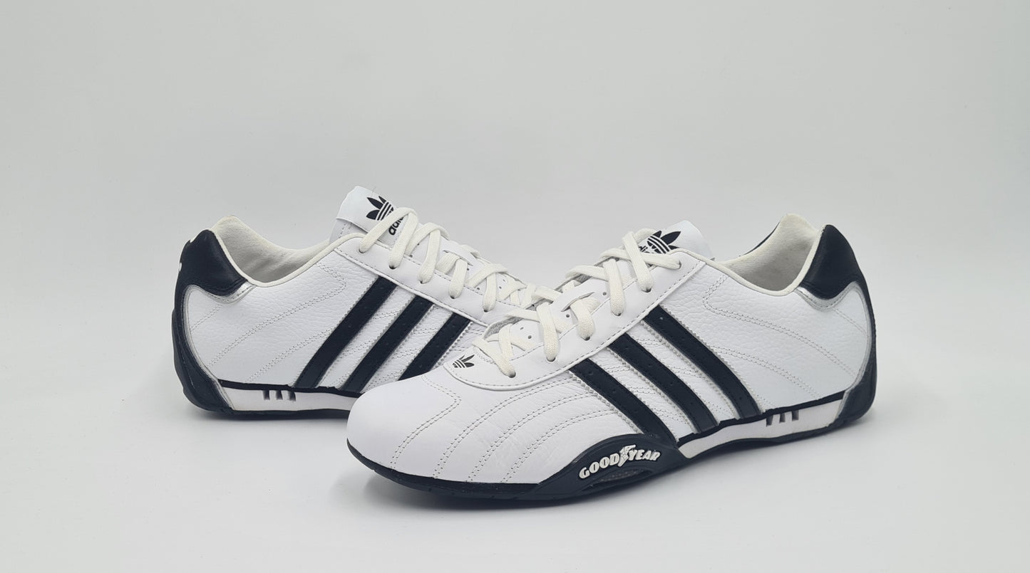 *LIKE NEW* 2013 Adidas Adi Racer Low Goodyear White UK 8.5 / EUR 42 2/3