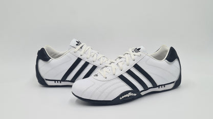 *LIKE NEW* 2013 Adidas Adi Racer Low Goodyear White UK 8.5 / EUR 42 2/3