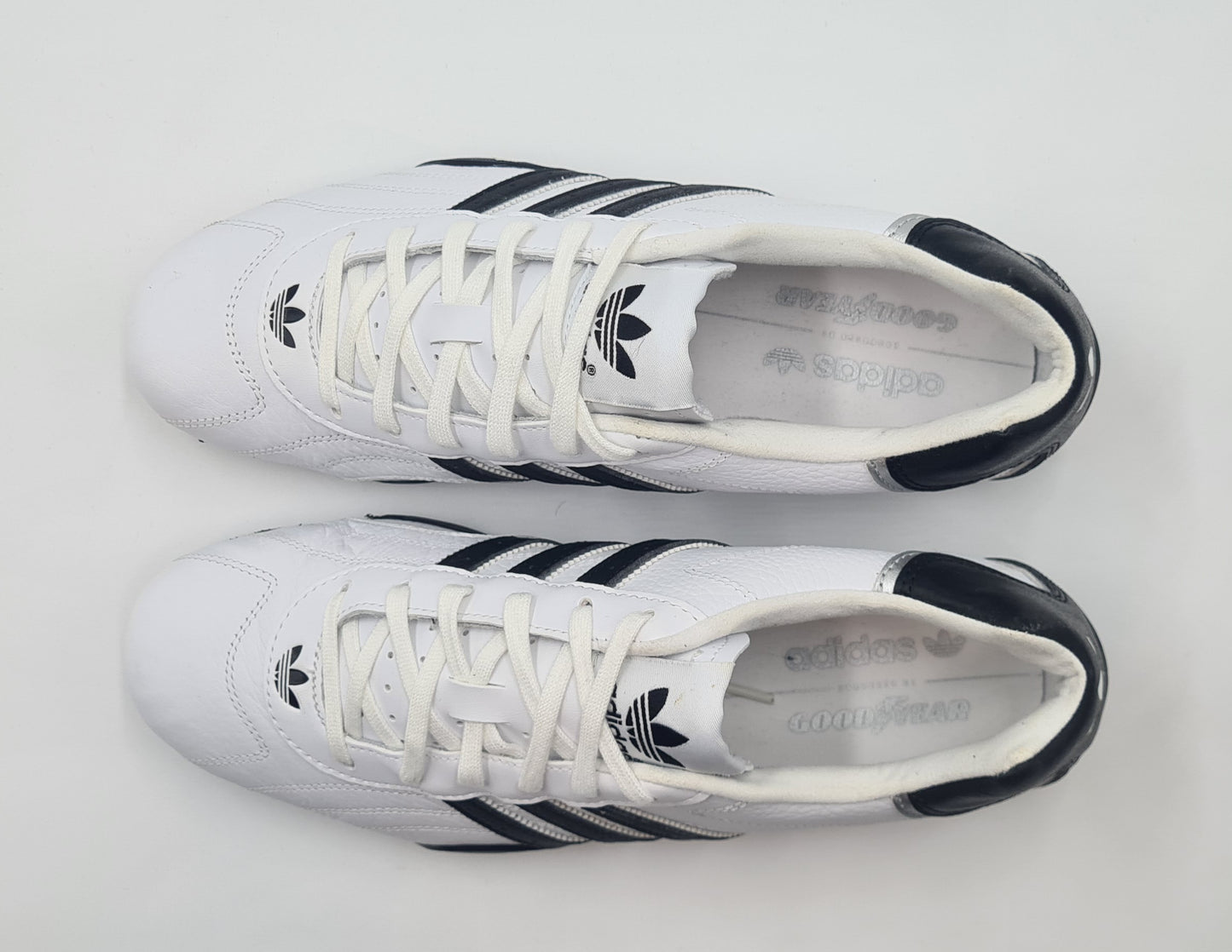 *LIKE NEW* 2013 Adidas Adi Racer Low Goodyear White UK 8.5 / EUR 42 2/3