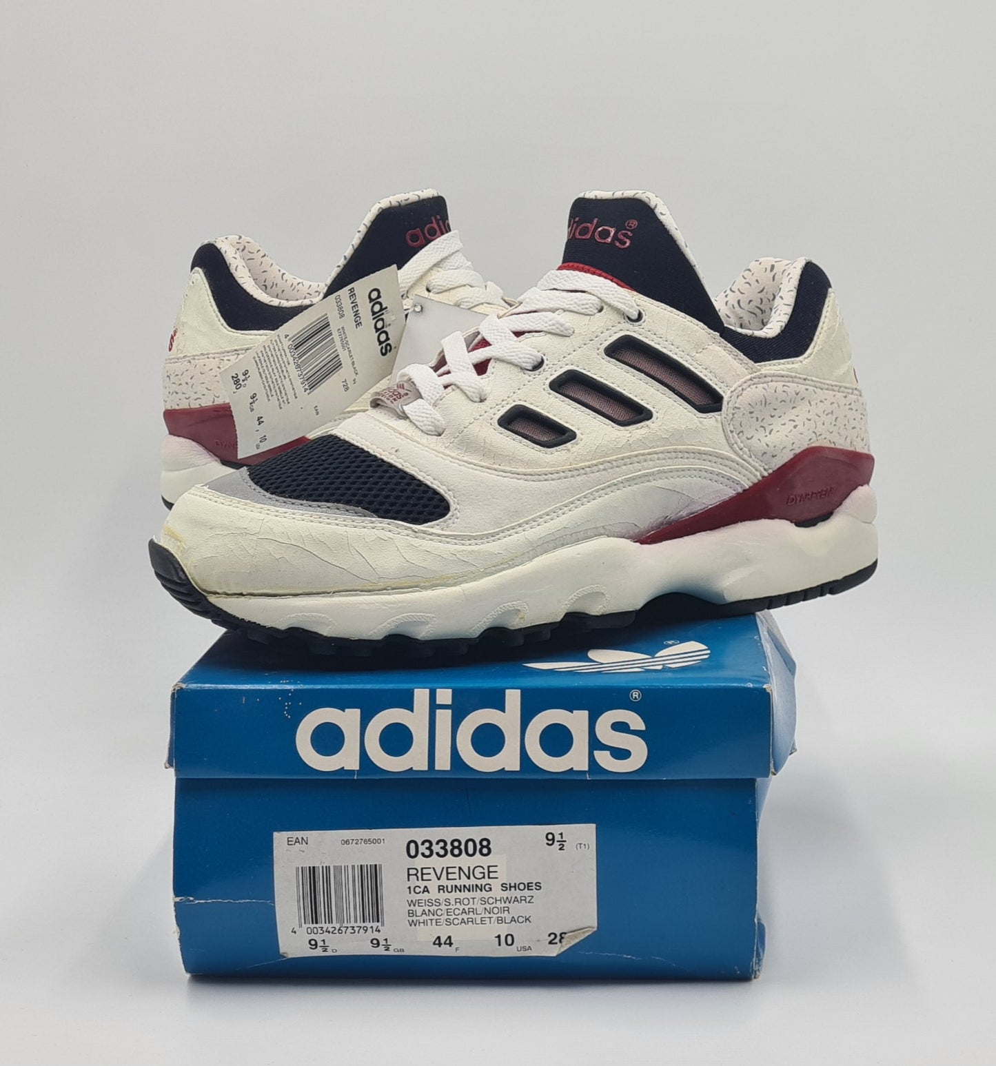 *NEU* Vintage 1993 Adidas Torsion Revenge UK 9,5 / EUR 44