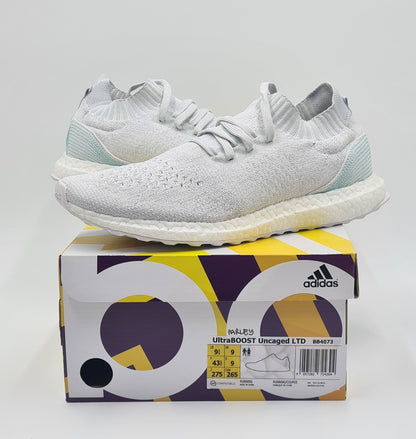 *WIE NEU* 2016 adidas x Parley UltraBoost Uncaged Gr. UK 9 / EUR 43 1/3