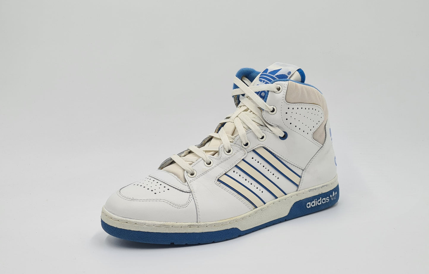 *NEU* Vintage 1980er Adidas Instinct Hi Yugoslavia UK 9,5 / EUR 44