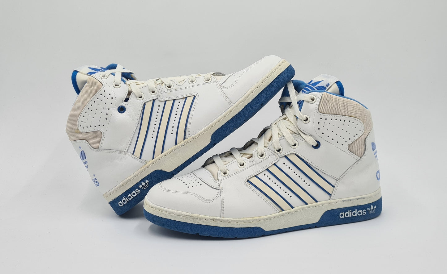 *NEU* Vintage 1980er Adidas Instinct Hi Yugoslavia UK 9,5 / EUR 44