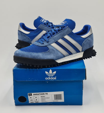 *NEW* 2017 Adidas Marathon TR Blue UK 8 / EUR 42