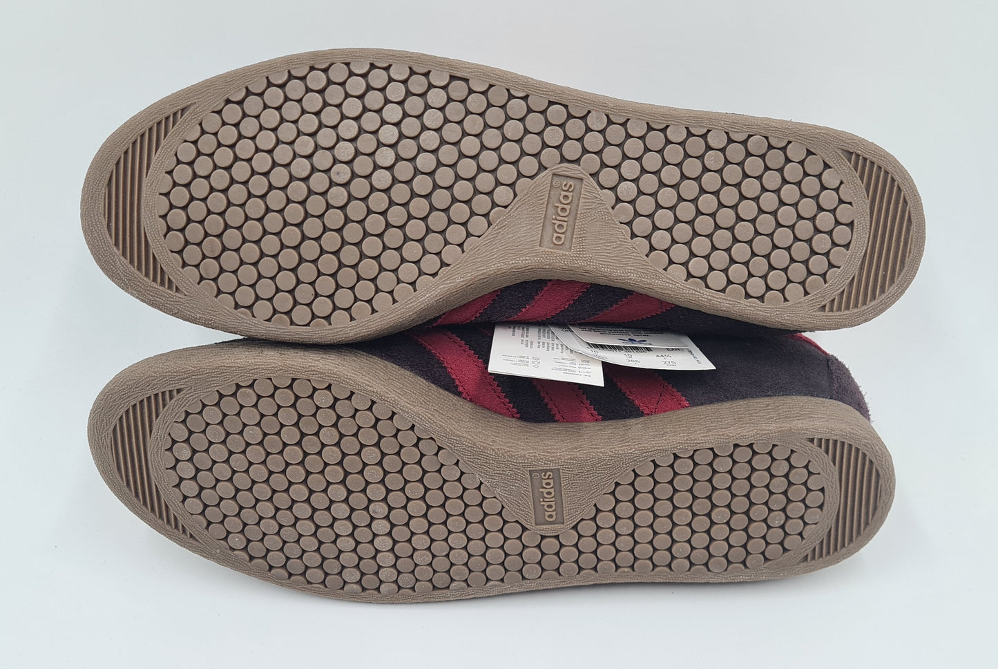 *NEU* 2013 Adidas Tobacco Braun Rot Gr. UK 10 / EUR 44 2/3