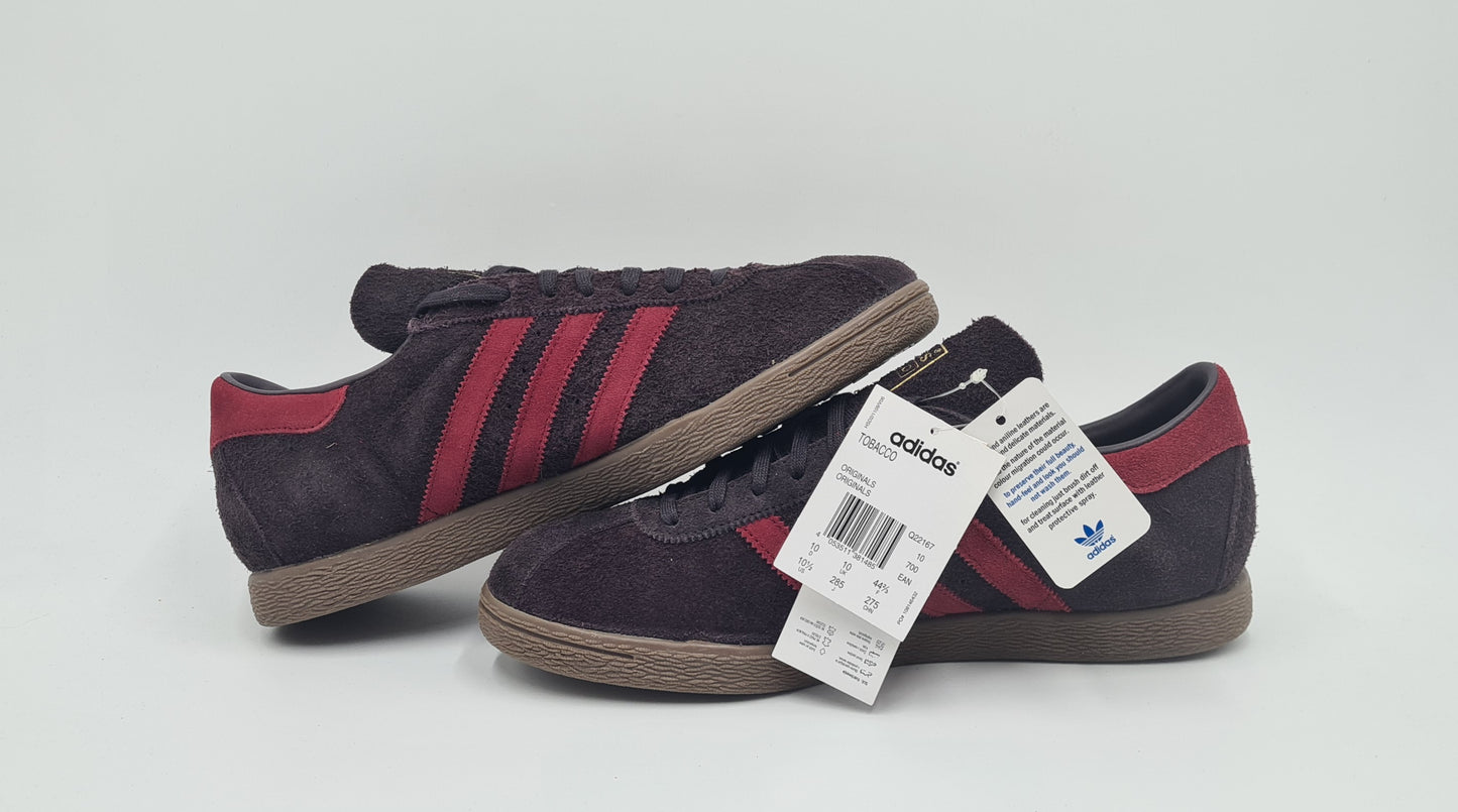 *NEU* 2013 Adidas Tobacco Braun Rot Gr. UK 10 / EUR 44 2/3