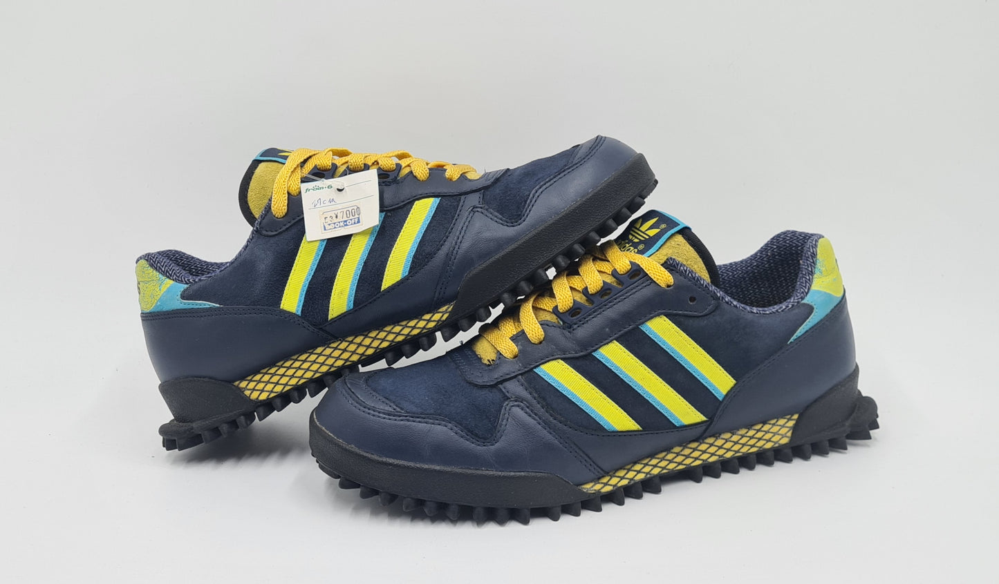 2006 Adidas Marathon TR Blue Yellow UK 8.5 / EUR 42 2/3