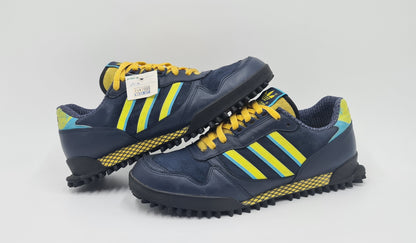 2006 Adidas Marathon TR Blue Yellow UK 8.5 / EUR 42 2/3