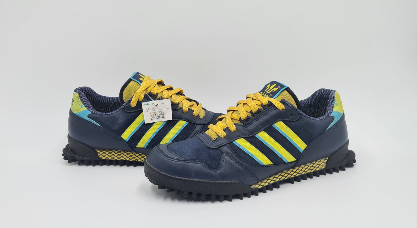 2006 Adidas Marathon TR Blue Yellow UK 8.5 / EUR 42 2/3