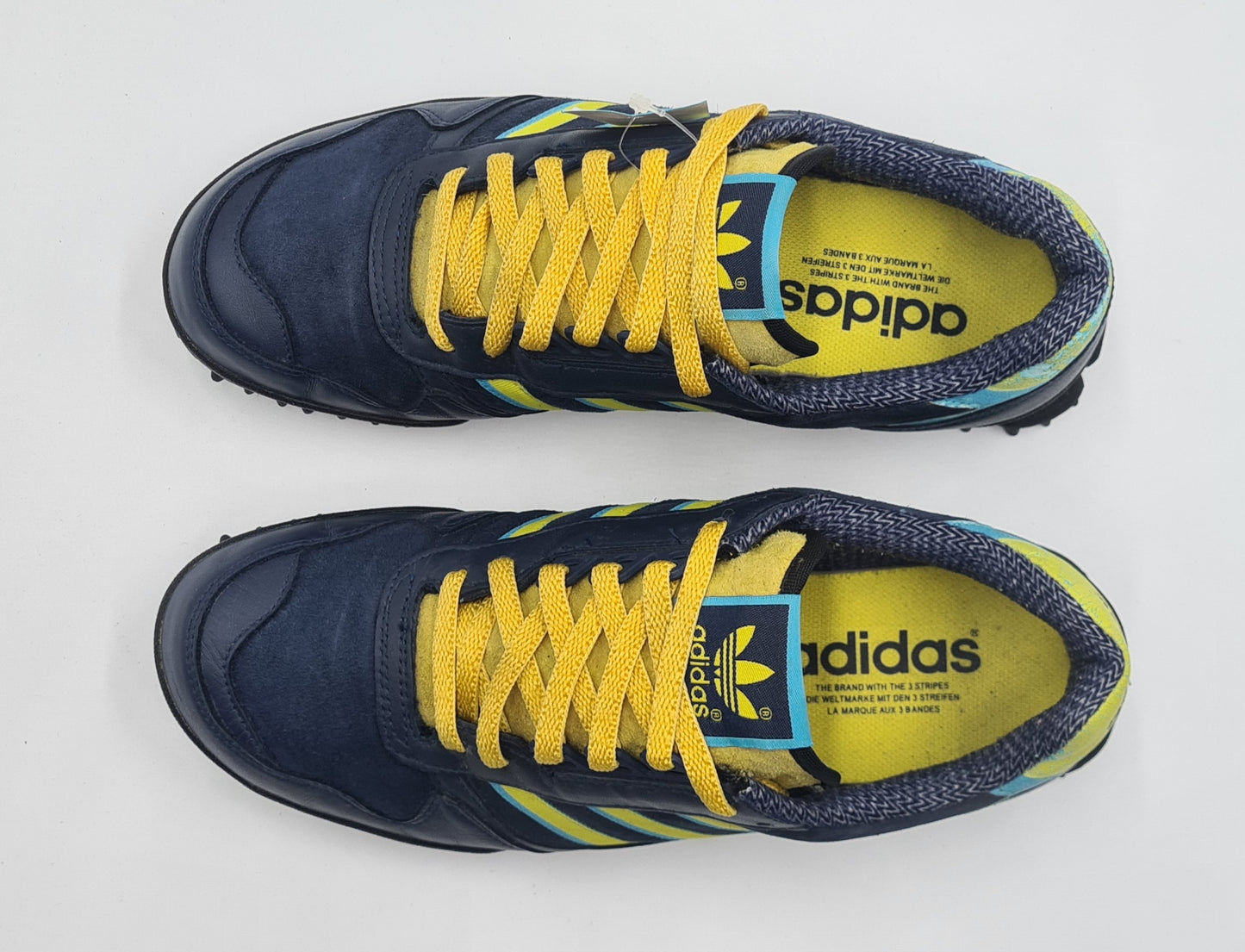 2006 Adidas Marathon TR Blue Yellow UK 8.5 / EUR 42 2/3