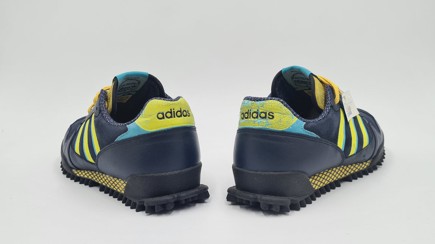 2006 Adidas Marathon TR Blue Yellow UK 8.5 / EUR 42 2/3