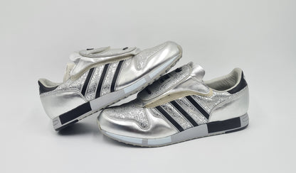 *NEU* Vintage 2006 Adidas Micropacer 3 Retro Silber Schwarz Gr. UK 9,5 / EUR 44