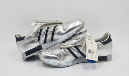 *NEU* Vintage 2006 Adidas Micropacer 3 Retro Silber Schwarz Gr. UK 9,5 / EUR 44