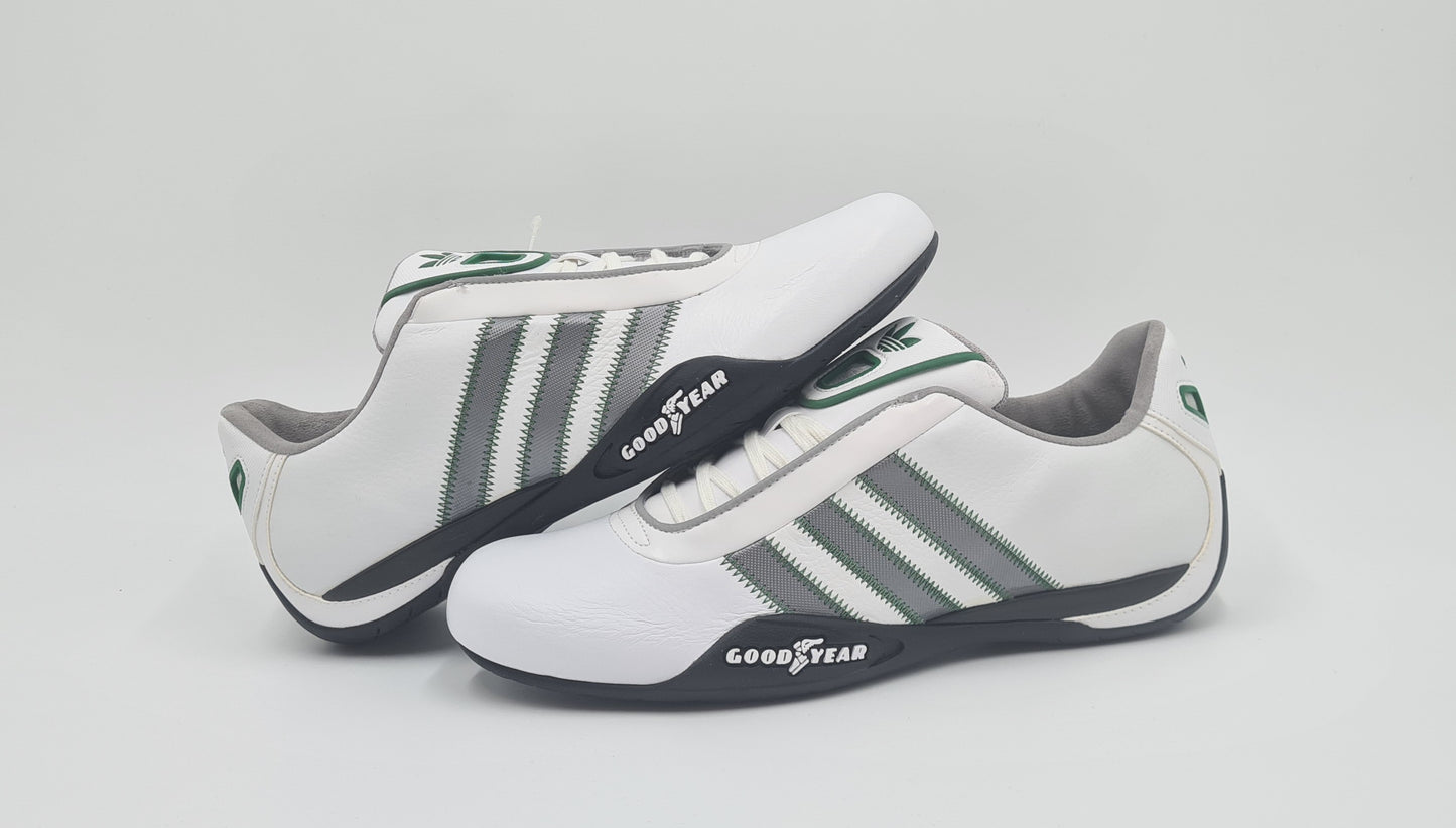 *NEW* 2008 Adidas Goodyear Race White UK 8 / EUR 42