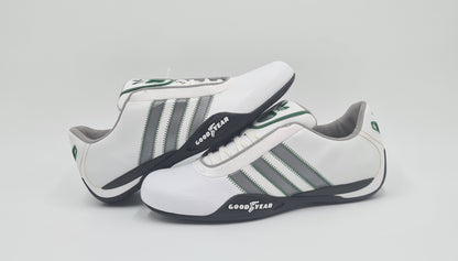 *NEW* 2008 Adidas Goodyear Race White UK 8 / EUR 42