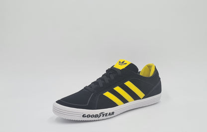 *NEW* 2010 Adidas Goodyear Driver Vulc Black Yellow UK 8.5 / EUR 42 2/3