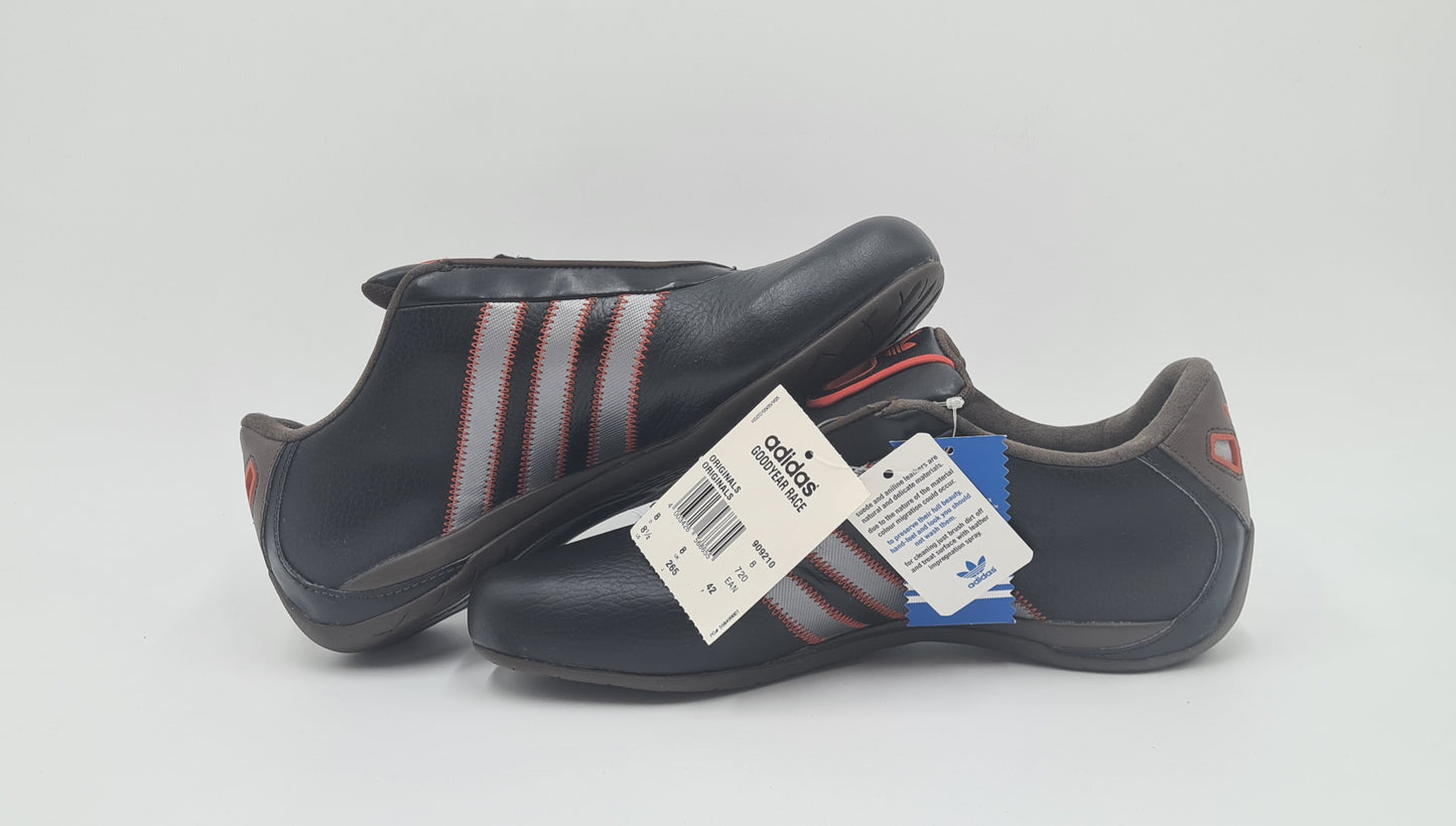 *NEW* 2008 Adidas Goodyear Goodyear Race Black UK 8 / EUR 42