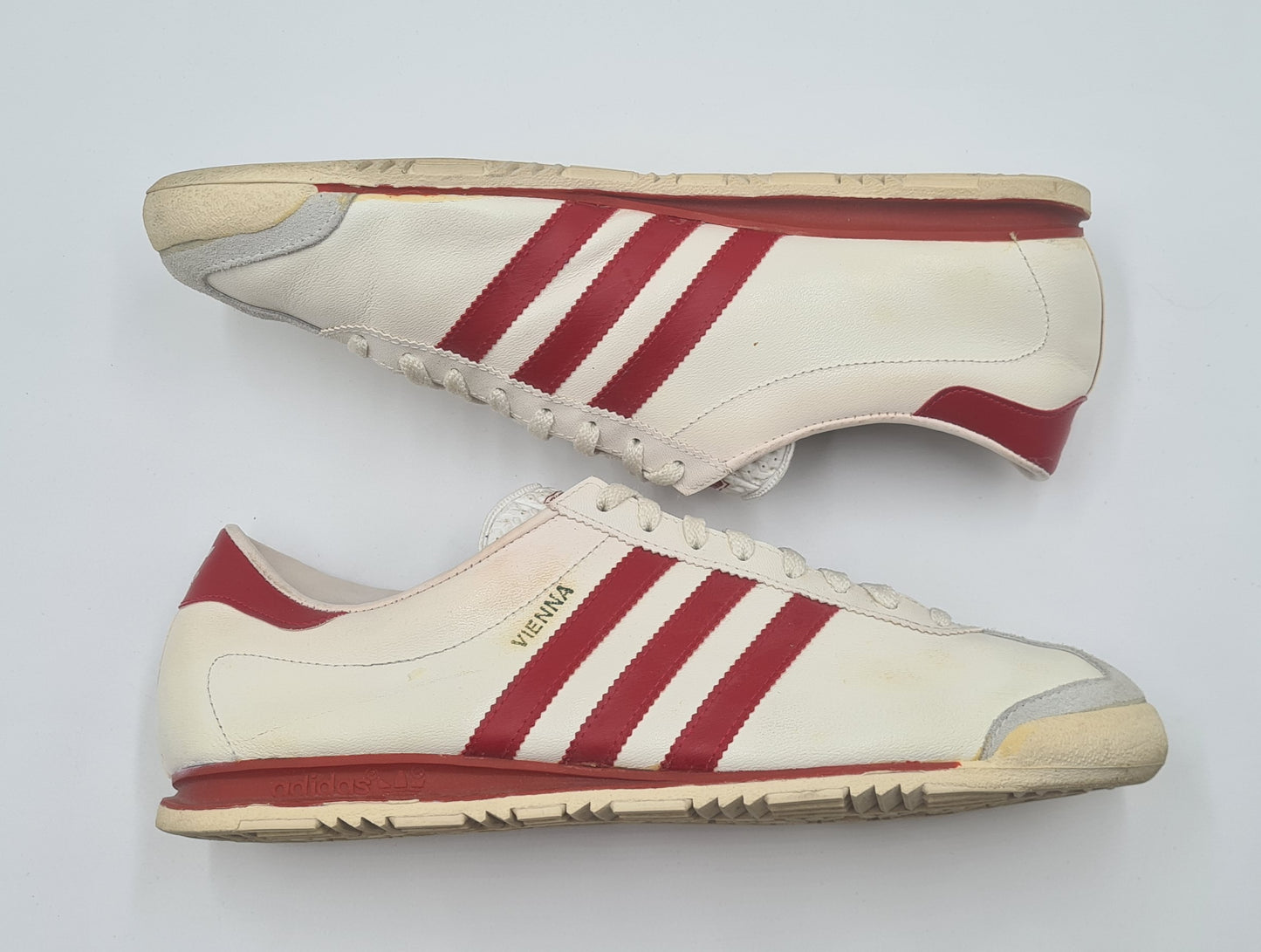 *TOP* Vintage 1980er Adidas Vienna West Germany UK 11 / EUR 46