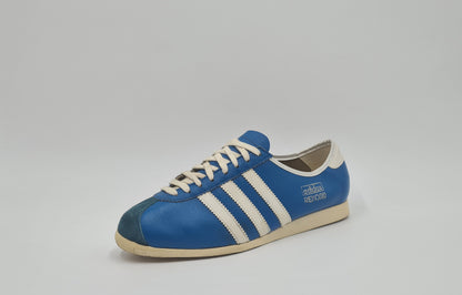 *WIE NEU* Vintage 1970er Adidas Rekord 3 Riemen UK 8 / EUR 42