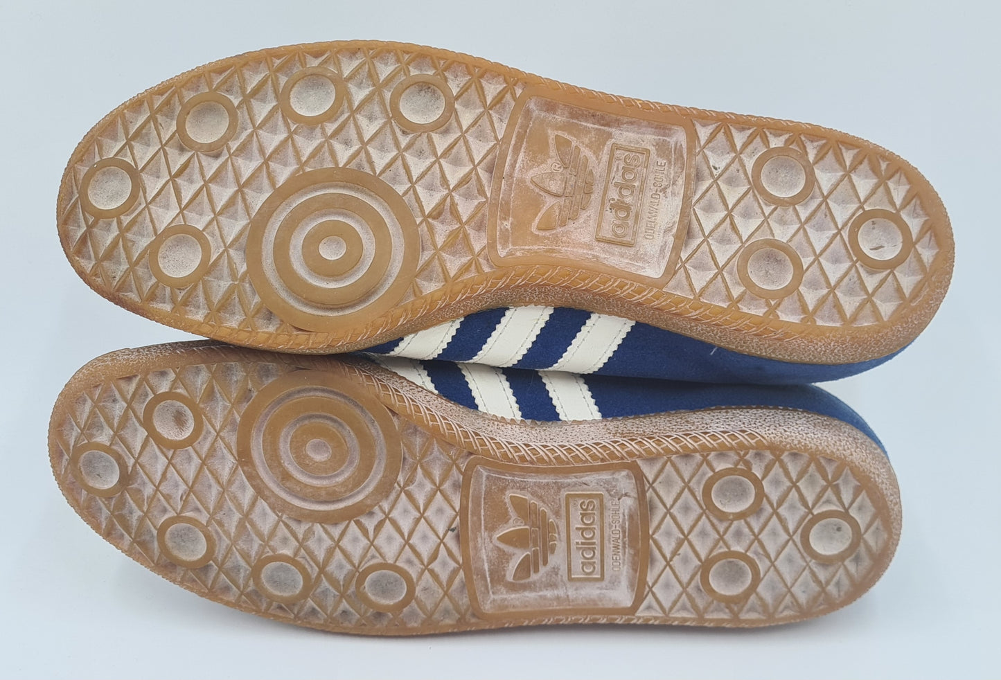 *WIE NEU* Vintage 1980er Adidas Athen West Germany UK 8,5 / EUR 42 2/3