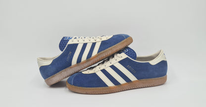 *WIE NEU* Vintage 1980er Adidas Athen West Germany UK 8,5 / EUR 42 2/3