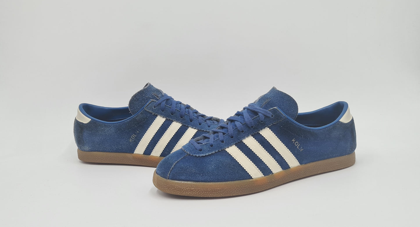 *Guter Zustand* Vintage 1970er / 1980er Adidas Köln UK 9,5 / EUR 44