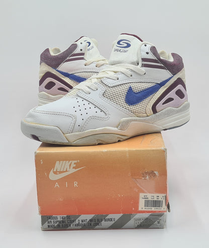 Vintage 1991 Nike Air Supreme Court Agassi 3/4 UK 6,5 / EUR 40,5