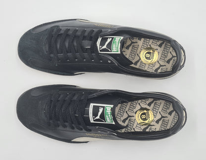 *NEU* Vintage 1980er Puma M+S Schwarz West Germany Gr. UK 8 / EUR 42