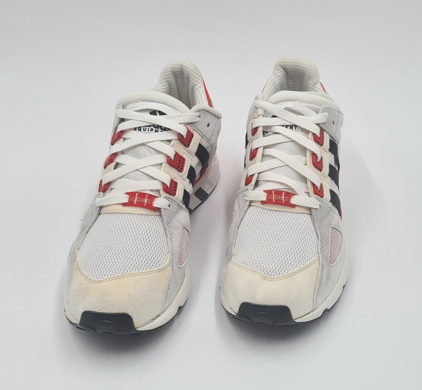 *Guter Zustand* 2014 Adidas EQT Running Guidance  Rot UK 11,5 / EUR 46 2/3
