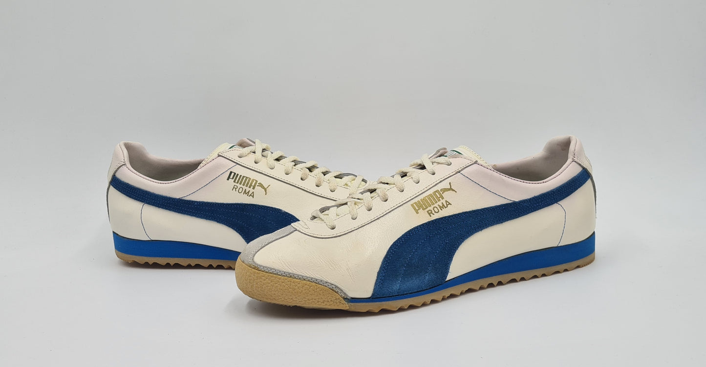 *NEU* Vintage 1980er Puma Roma West Germany Gr. UK 9 / EUR 43